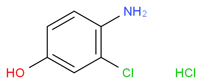 4-Amino-3-chlorophenol hydrochloride_Molecular_structure_CAS_52671-64-4)