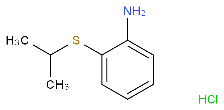 2-(Isopropylthio)aniline hydrochloride_Molecular_structure_CAS_)