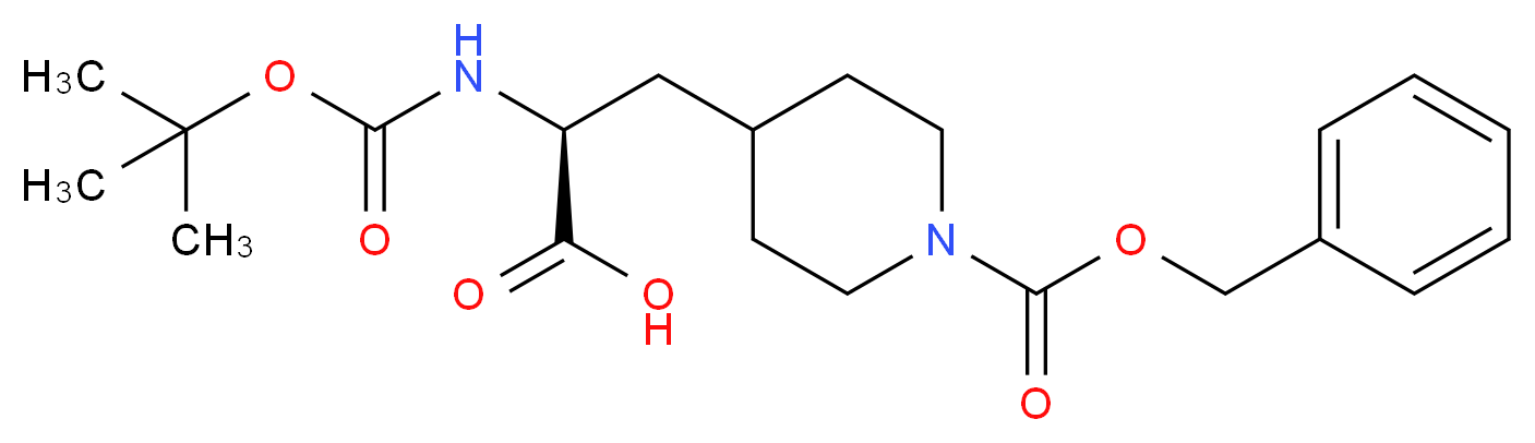 3-[1-[(BENZYLOXY)CARBONYL]PIPERIDIN-4-YL]-N-(TERT-BUTOXYCARBONYL)ALANINE_Molecular_structure_CAS_195877-90-8)