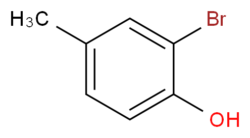2-Bromo-4-methylphenol_Molecular_structure_CAS_)