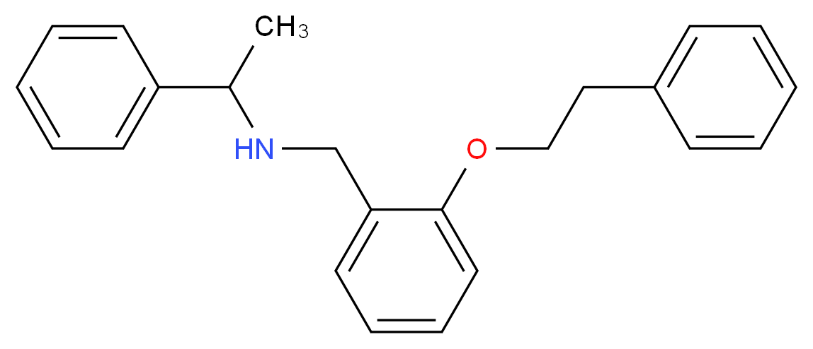 N-[2-(Phenethyloxy)benzyl]-1-phenyl-1-ethanamine_Molecular_structure_CAS_)