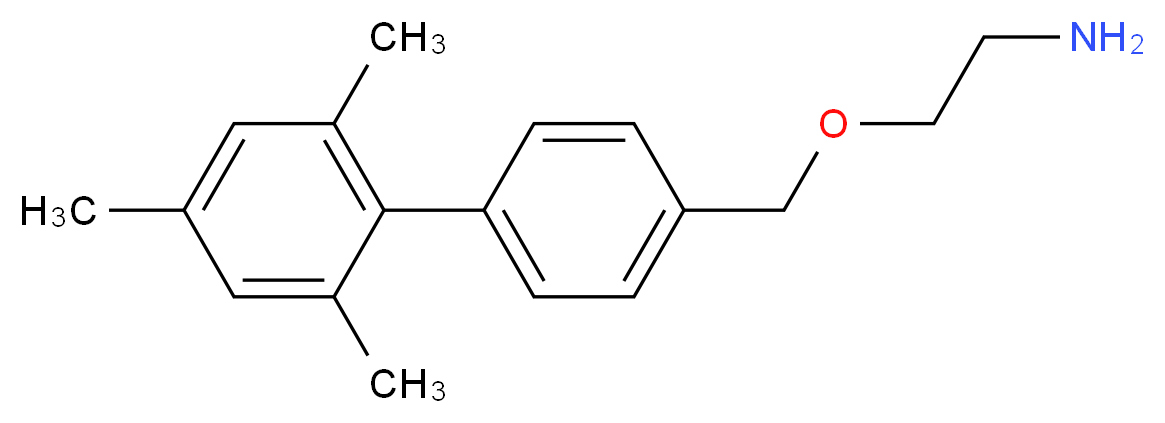 2-[(2',4',6'-trimethylbiphenyl-4-yl)methoxy]ethanamine_Molecular_structure_CAS_)
