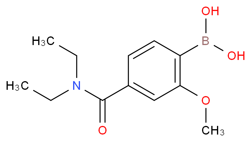 (4-(Diethylcarbamoyl)-2-methoxyphenyl)boronic acid_Molecular_structure_CAS_913835-34-4)