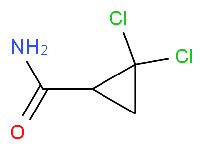 2,2-Dichlorocyclopropane-1-carboxamide_Molecular_structure_CAS_75885-60-8)