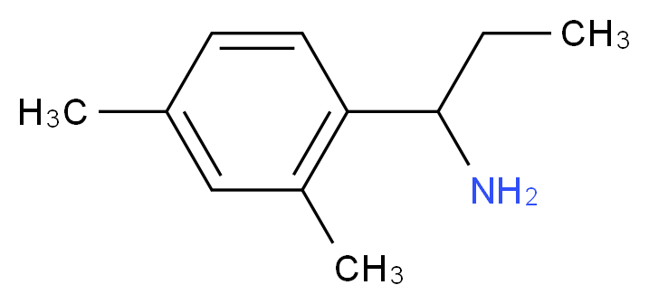 1-(2,4-Dimethylphenyl)propan-1-amine_Molecular_structure_CAS_)
