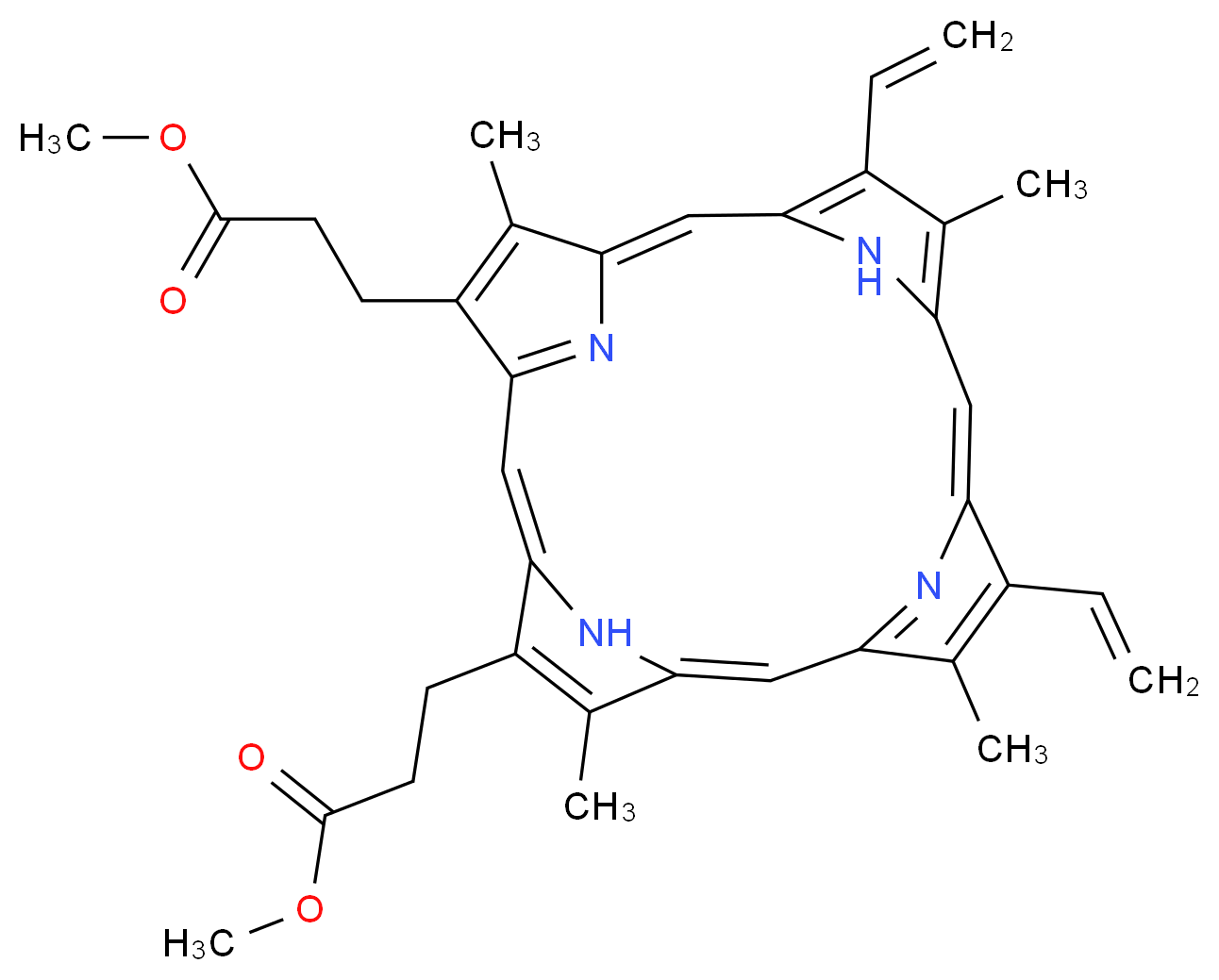 PROTOPORPHYRIN DIMETHYL ESTER_Molecular_structure_CAS_5522-66-7)