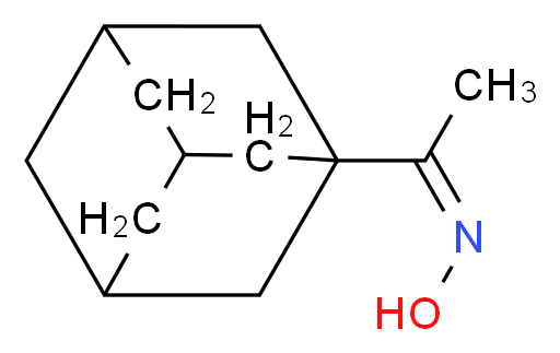 (1Z)-1-(1-adamantyl)ethanone oxime_Molecular_structure_CAS_)