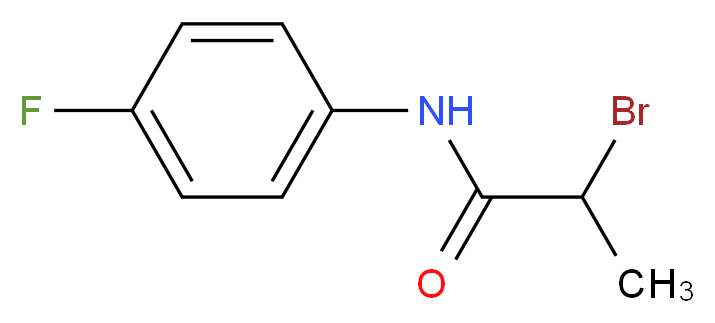 2-Bromo-N-(4-fluorophenyl)propanamide_Molecular_structure_CAS_905797-71-9)
