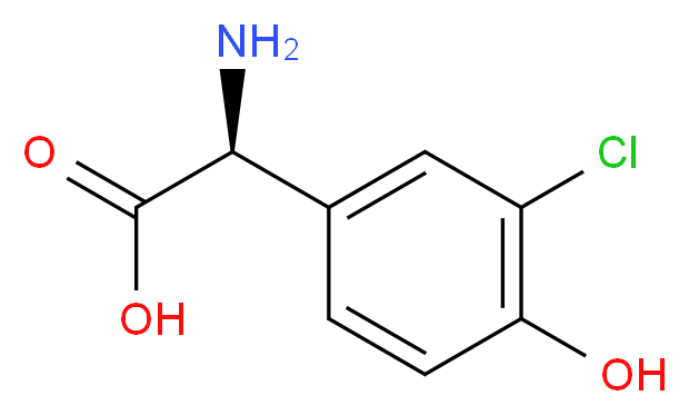 3-Chloro-4-Hydroxyphenylglycine_Molecular_structure_CAS_)