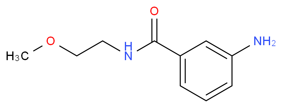 3-Amino-N-(2-methoxyethyl)benzamide_Molecular_structure_CAS_)