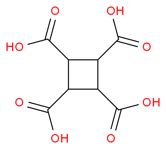 1,2,3,4-Cyclobutanetetracarboxylic acid_Molecular_structure_CAS_53159-92-5)