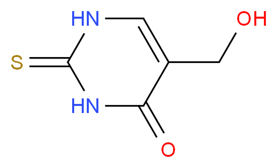 5-(Hydroxymethyl)-2-thiouracil 98%_Molecular_structure_CAS_93185-31-0)