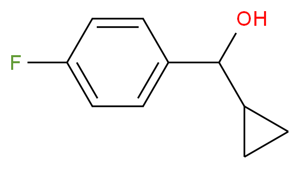 cyclopropyl(4-fluorophenyl)methanol_Molecular_structure_CAS_)