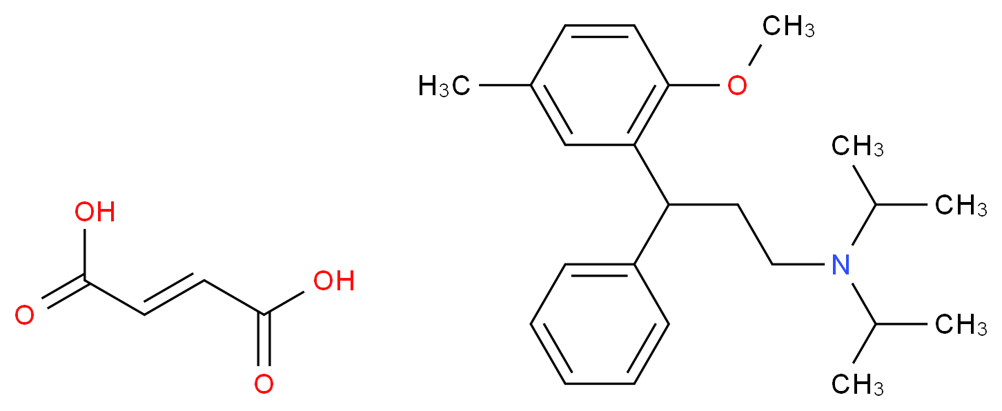 rac O-Methyl Tolterodine Fumarate_Molecular_structure_CAS_1240303-69-8)