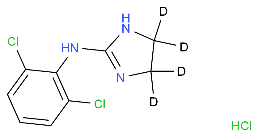 Clonidine-d4 Hydrochloride_Molecular_structure_CAS_67151-02-4)