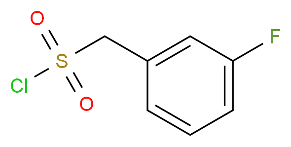 (3-Fluoro-phenyl)-methanesulfonyl chloride_Molecular_structure_CAS_24974-72-9)