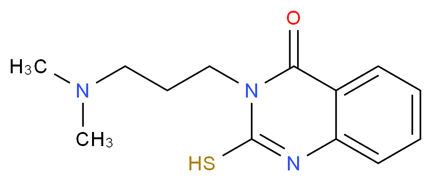 3-[3-(dimethylamino)propyl]-2-mercaptoquinazolin-4(3H)-one_Molecular_structure_CAS_)
