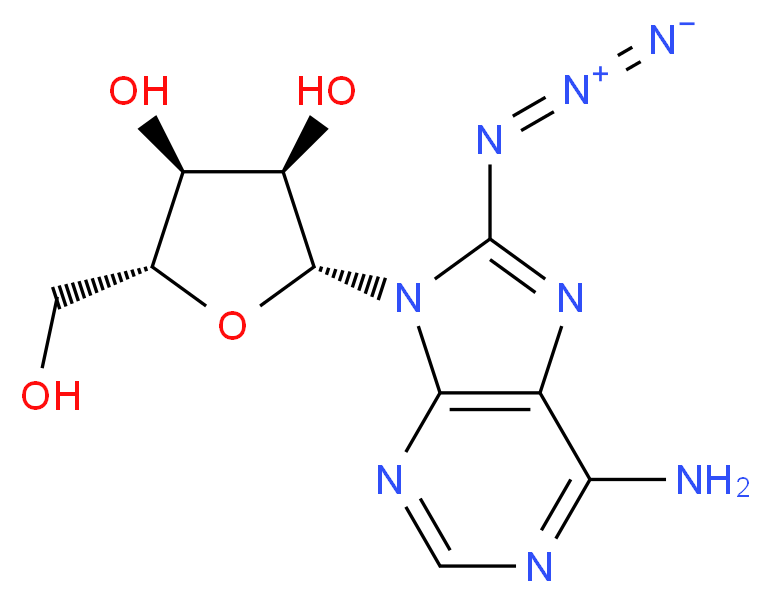 8-Azidoadenosine_Molecular_structure_CAS_4372-67-2)