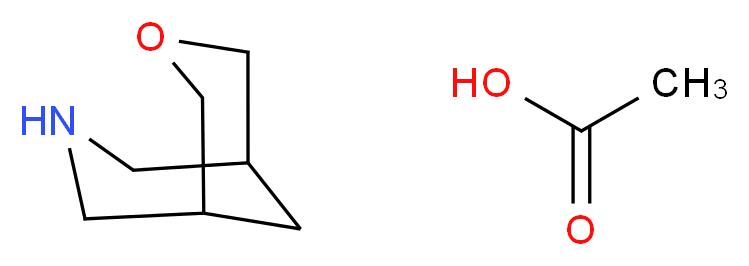 3-oxa-7-azabicyclo[3.3.1]nonane; acetic acid_Molecular_structure_CAS_)
