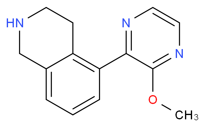 5-(3-methoxypyrazin-2-yl)-1,2,3,4-tetrahydroisoquinoline_Molecular_structure_CAS_)