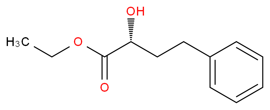 (R)-2-Hydroxy-4-phenylbutyric Acid Ethyl Ester_Molecular_structure_CAS_90315-82-5)