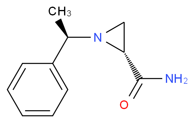(R)-1-[(1R)-α-Methylbenzyl]aziridine-2-carboxamide_Molecular_structure_CAS_75985-52-3)