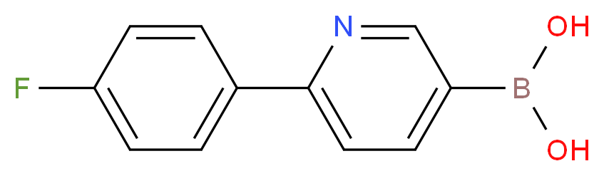 6-(4-Fluorophenyl)pyridine-3-boronic acid_Molecular_structure_CAS_1072944-20-7)