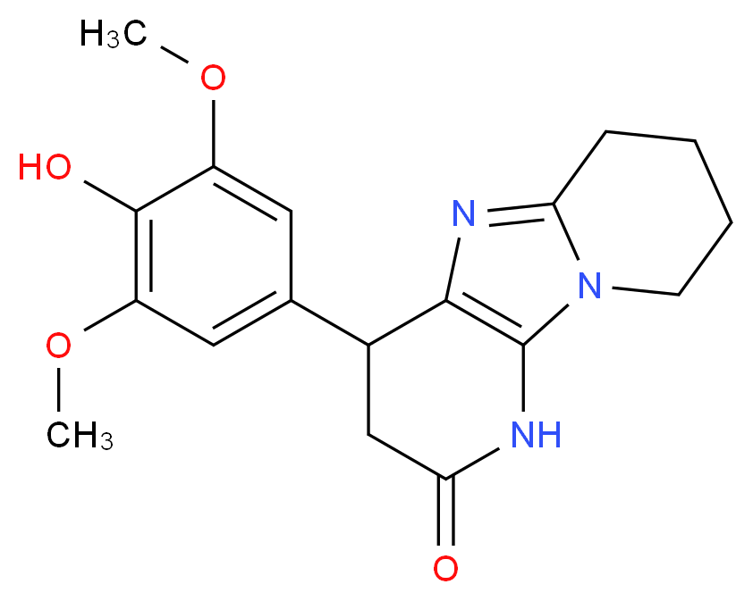 4-(4-hydroxy-3,5-dimethoxyphenyl)-3,4,6,7,8,9-hexahydropyrido[3',2':4,5]imidazo[1,2-a]pyridin-2(1H)-one (non-preferred name)_Molecular_structure_CAS_)