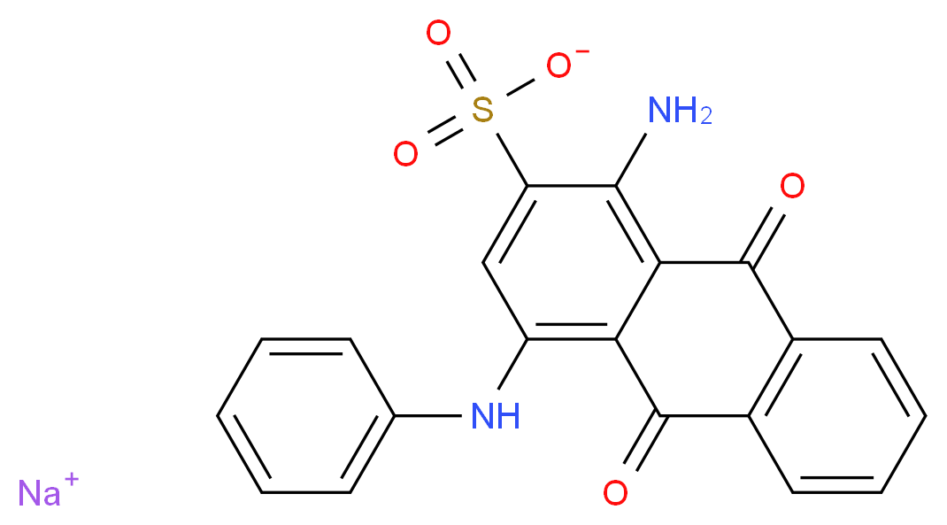 Acid Blue 25_Molecular_structure_CAS_6408-78-2)