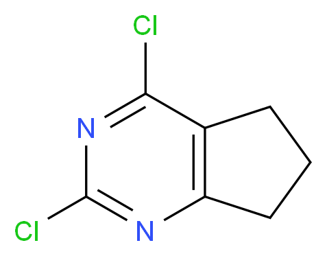 2,4-Dichloro-5H,6H,7H-cyclopenta[d]pyrimidine_Molecular_structure_CAS_5466-43-3)