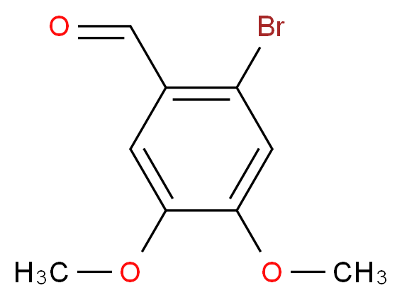 2-Bromo-4,5-dimethoxybenzaldehyde_Molecular_structure_CAS_5392-10-9)
