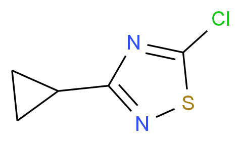 5-chloro-3-cyclopropyl-1,2,4-thiadiazole_Molecular_structure_CAS_)