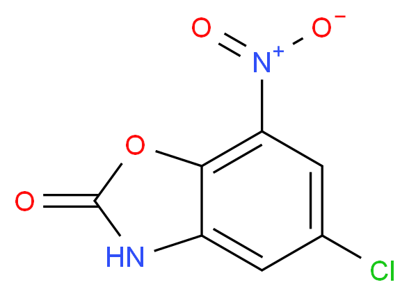 5-Chloro-7-nitro-2(3H)-benzoxazolone_Molecular_structure_CAS_811810-67-0)