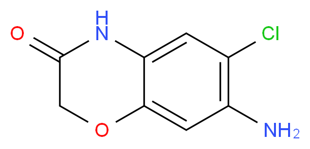 7-Amino-6-chloro-4H-benzo[1,4]oxazin-3-one_Molecular_structure_CAS_40401-45-4)