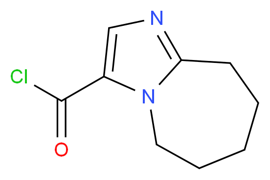 6,7,8,9-Tetrahydro-5H-imidazo[1,2-a]azepine-3-carbonyl chloride 95%_Molecular_structure_CAS_)