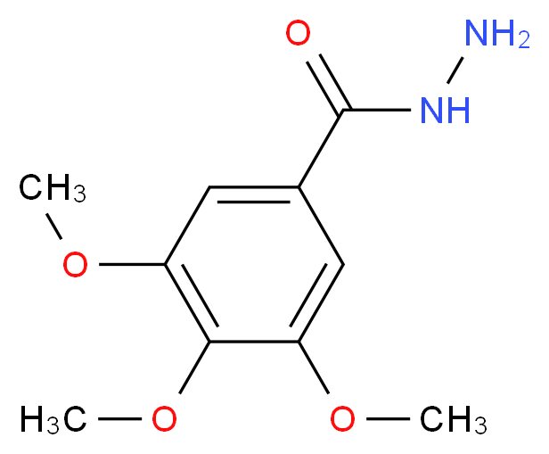 3,4,5-TRIMETHOXYBENZOIC HYDRAZIDE_Molecular_structure_CAS_)