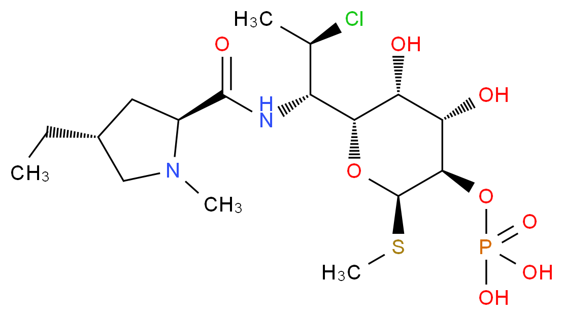 Clindamycin B 2-Phosphate Ammonium Salt_Molecular_structure_CAS_54887-31-9)