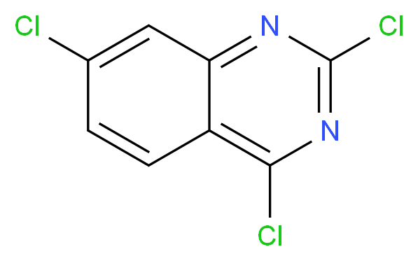 2,4,7-Trichloroquinazoline_Molecular_structure_CAS_6625-94-1)