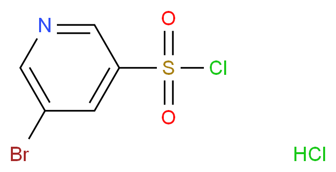 5-Bromopyridine-3-sulphonyl chloride hydrochloride 95%_Molecular_structure_CAS_913836-25-6)