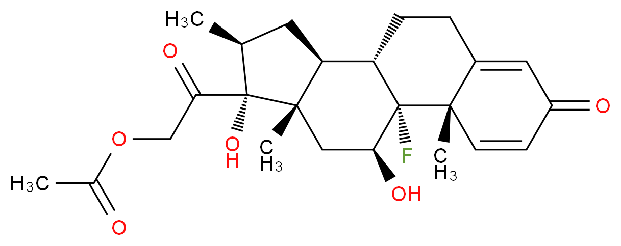 Betamethasone 21-acetate_Molecular_structure_CAS_987-24-6)