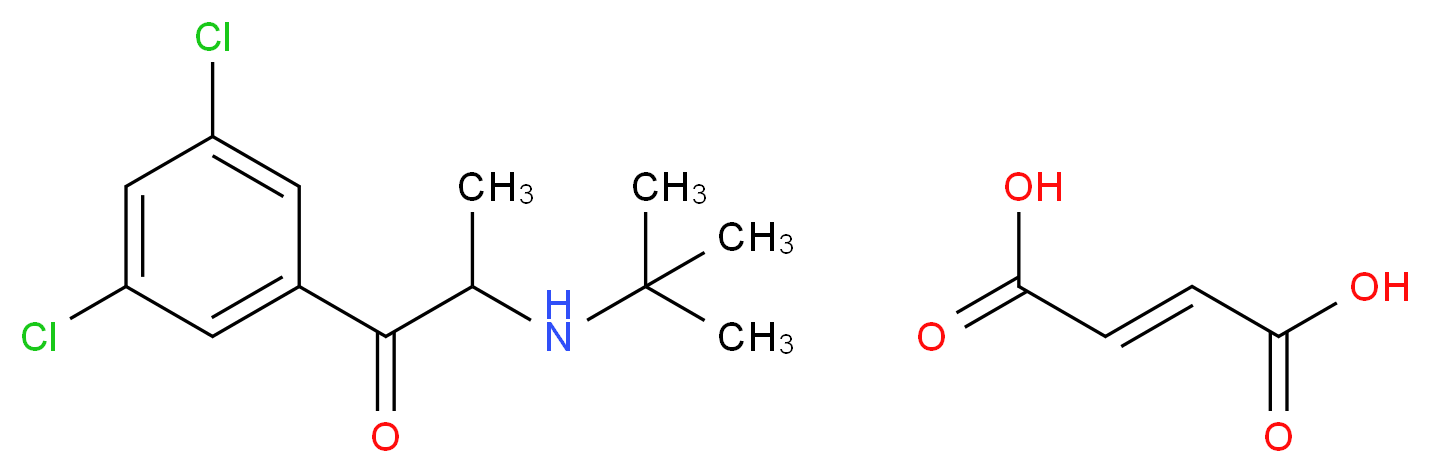 5-Chloro Bupropion Fumarate_Molecular_structure_CAS_1193779-50-8)