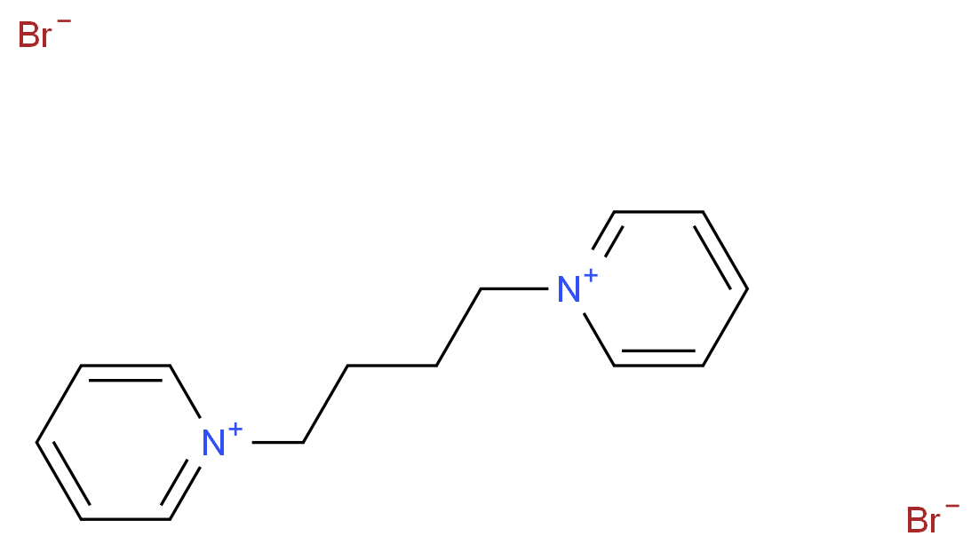 1-[4-(pyridin-1-ium-1-yl)butyl]pyridin-1-ium dibromide_Molecular_structure_CAS_)