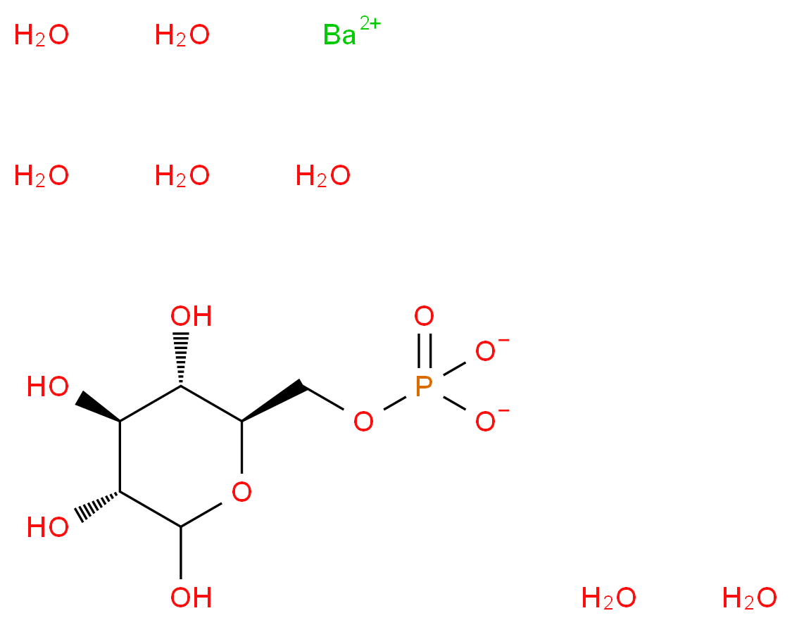 D-Glucose 6-phosphate barium salt heptahydrate_Molecular_structure_CAS_60816-50-4)