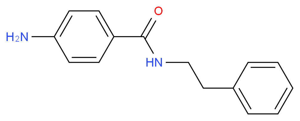 4-amino-N-(2-phenylethyl)benzamide_Molecular_structure_CAS_61251-99-8)