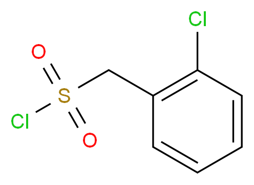 (2-chlorophenyl)methanesulfonyl chloride_Molecular_structure_CAS_77421-13-7)