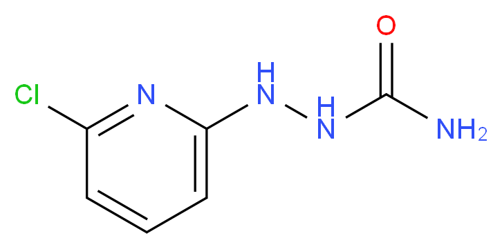 2-(6-Chloro-2-pyridinyl)-1-hydrazinecarboxamide_Molecular_structure_CAS_)