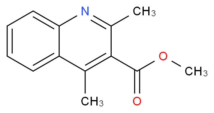 METHYL 2,4-DIMETHYLQUINOLINE-3-CARBOXYLATE_Molecular_structure_CAS_742690-32-0)
