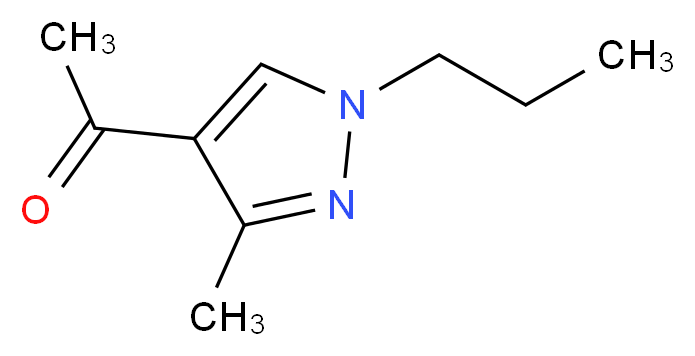 1-(3-methyl-1-propyl-1H-pyrazol-4-yl)ethanone_Molecular_structure_CAS_933454-80-9)
