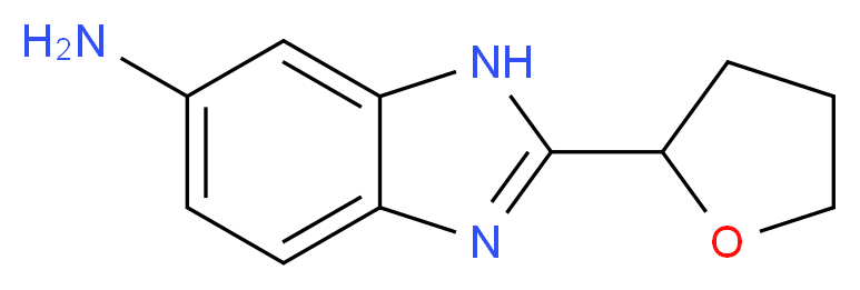2-(oxolan-2-yl)-1H-1,3-benzodiazol-5-amine_Molecular_structure_CAS_)