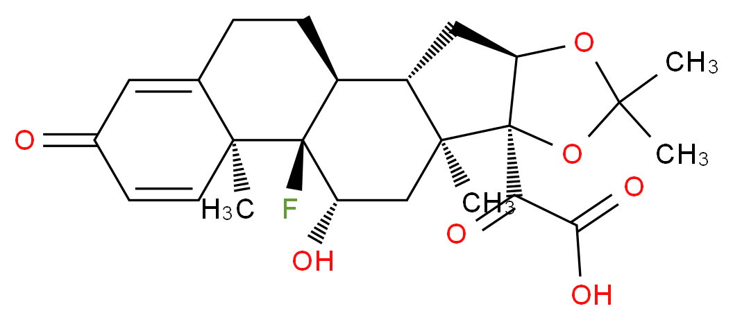 21-Carboxylic Acid Triamcinolone Acetonide_Molecular_structure_CAS_53962-41-7)